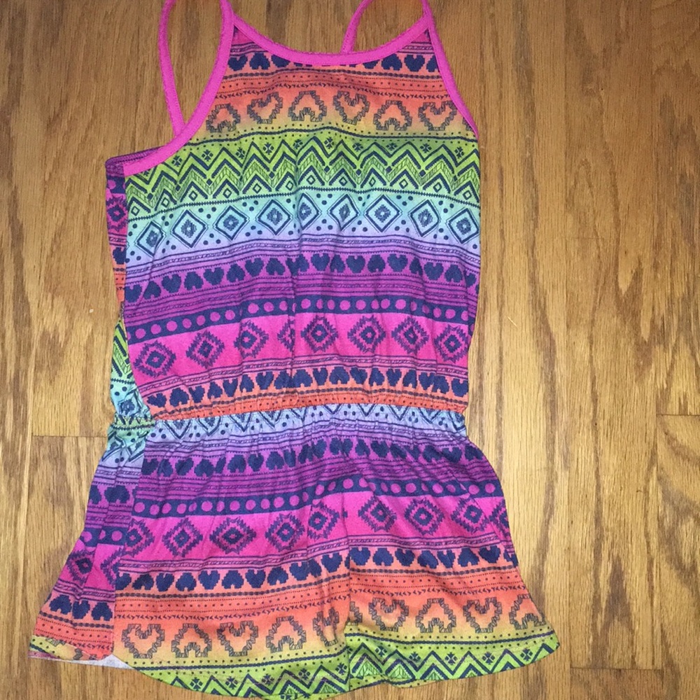 Girls size 10/12 (L) pajama romper